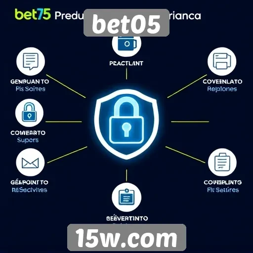 Recursos de segurança do site bet05